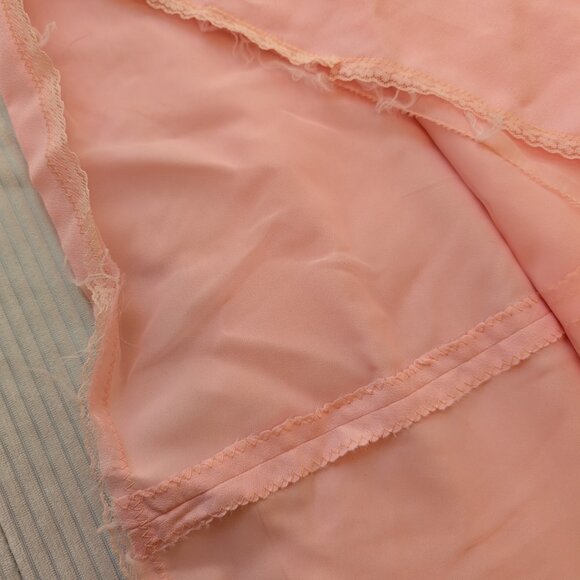VINTAGE HANDMADE Cotton Candy Pink maxi dress 1960s - Picture 10 of 14